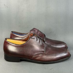 E.T Wright Men's Brown Leather Oxfords Lace Up dress shoes size 11